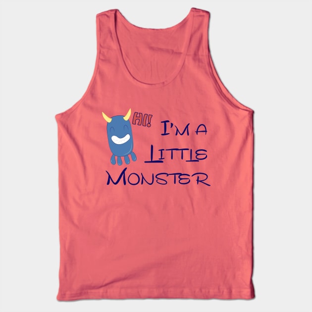 Little monster Tank Top by ASCasanova